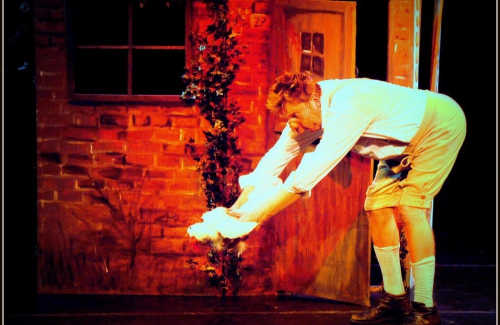 Kindertheater Prikkedam stomme kip